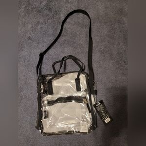 Clear crossbody bag event stadium approved